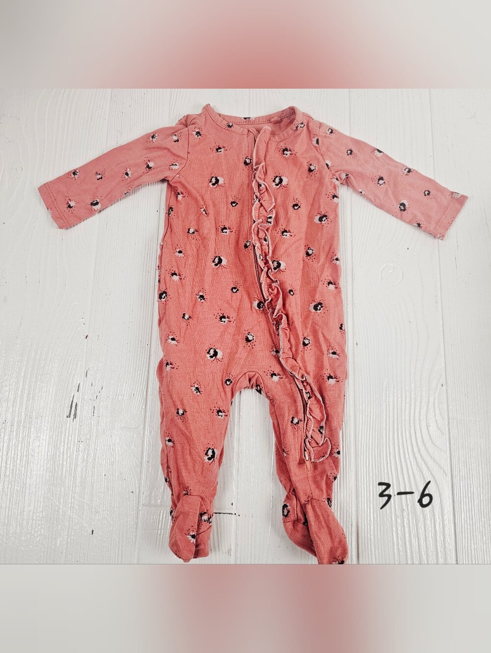 Jessica Simpson Ruffled Footed Sleeper